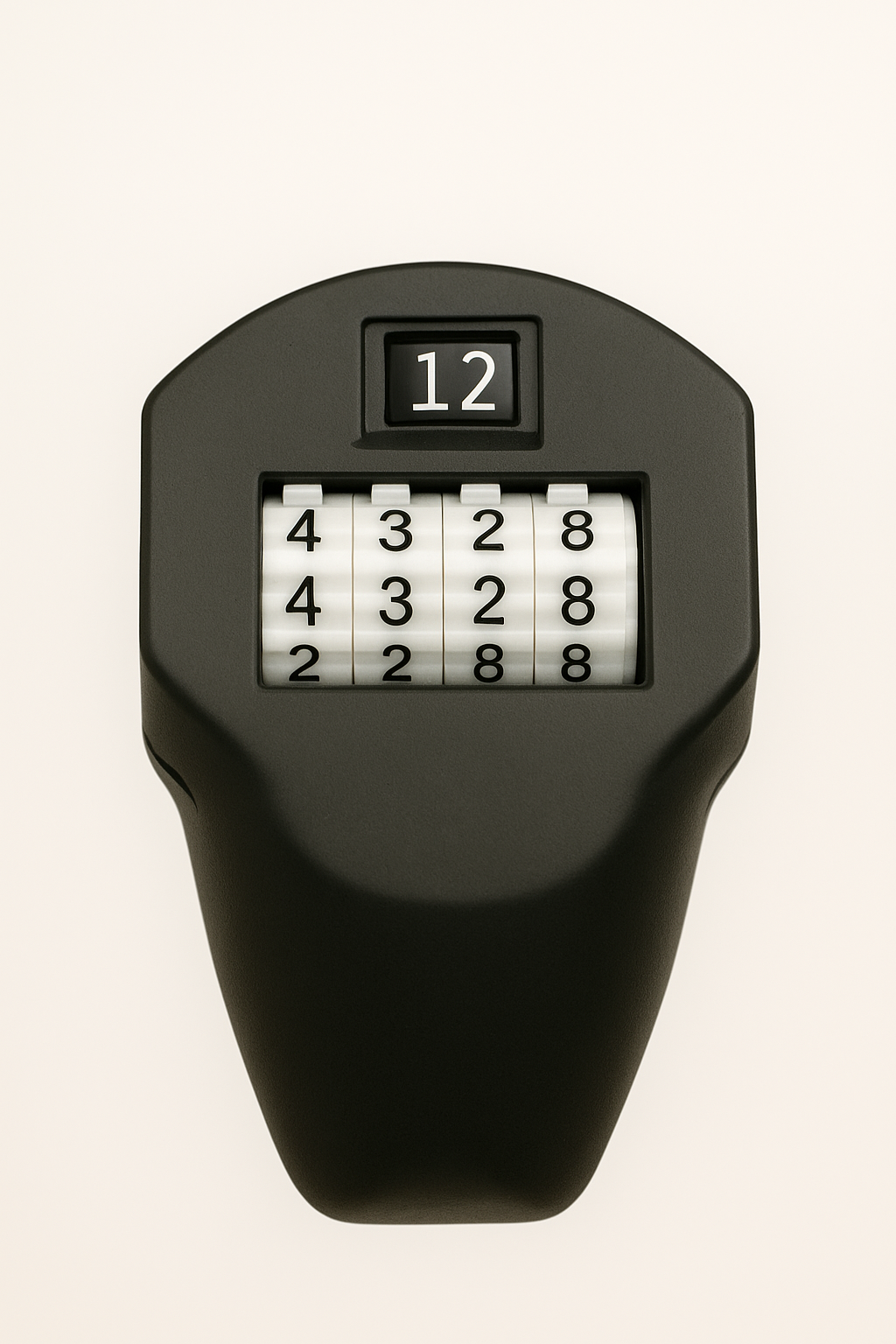 Black Pickleball Scorer